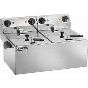 Amitek ELEKTROMOS 8+8 LITERES OLAJSÜTŐ ASZTALI (FE88)