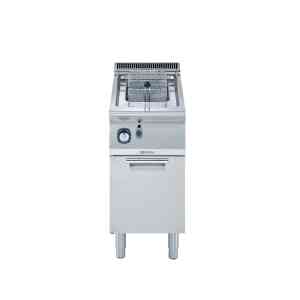371068 Electrolux 7 literes gázüzemű olajsütő, fritőz zárt tárolóval