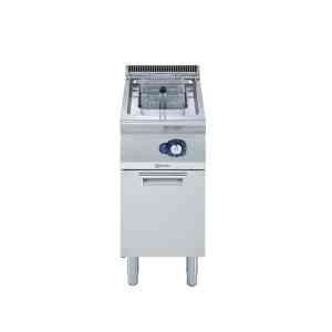 371070 Electrolux 15 literes gázüzemű olajsütő, fritőz zárt tárolóval