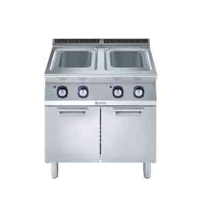 371099 Electrolux 2x24.5 literes ipari elektromos tésztafőző 2 medencével, zárt tárolóval