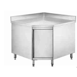 Forcar BURKOLT SAROK ASZTAL HÁTSÓ FELHAJTÁSSAL NYILLÓ AJTÓVAL ALSÓ POLCCAL 1000x1000x600x850/950-ES (GDCC996A)